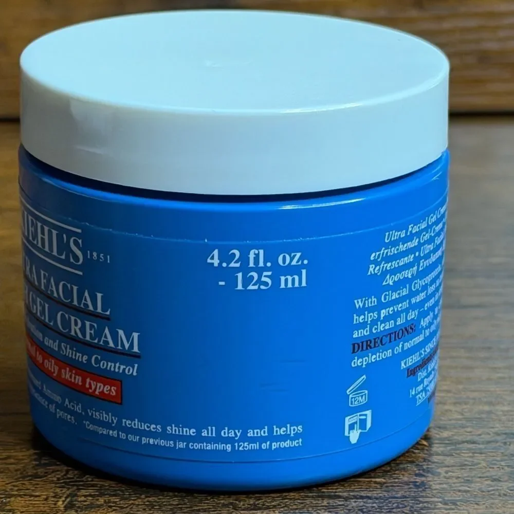 💙 Kiehl’s Ultra Facial Fresh Gel Cream 4.2 oz 125ml | New Sealed | Full Size